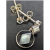Image 2 : $30, SILVER EARRING AND PENDANT SET, retail value $30