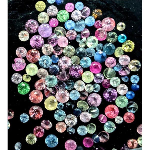 $100,  FANCY COLOR TOURMLAINE 0.5-2MM (2ct) GEMSTONE, retail value $100