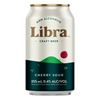 Image 1 : Libra Non-Alcoholic Craft Beer Cherry Sour – 12 x 355 mL 0.4 Percent Alc/Vol
