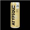 Image 1 : Atypique Non-Alcoholic Sparkling Flavored Beverage – Pina Colada, 12 x 355 mL