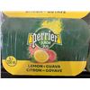 Image 2 : Perrier and Juice Sparkling Lemon and Guava Beverage 24x330ml