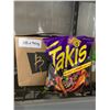 Image 2 : Takis Intense Chili Dragon Sweet Chili Rolled Tortilla Chips 90g (18 Bags)