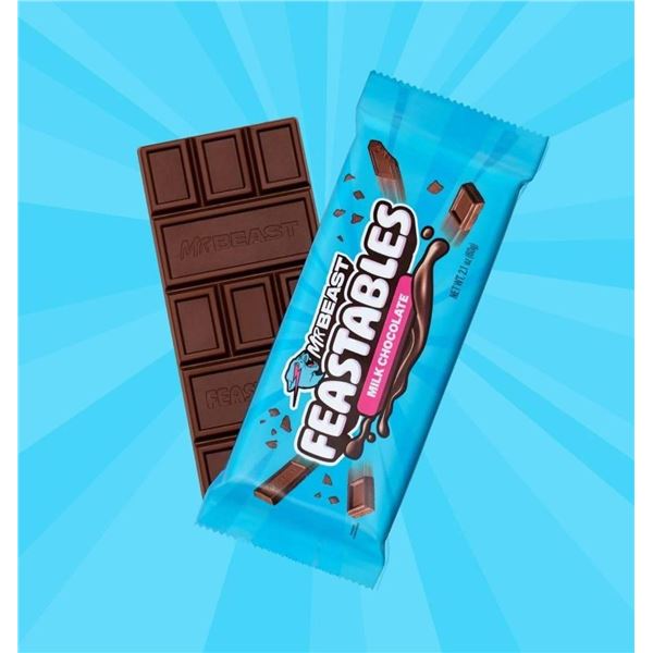 10 x 60g Milk Chocolate Bars by McFeast