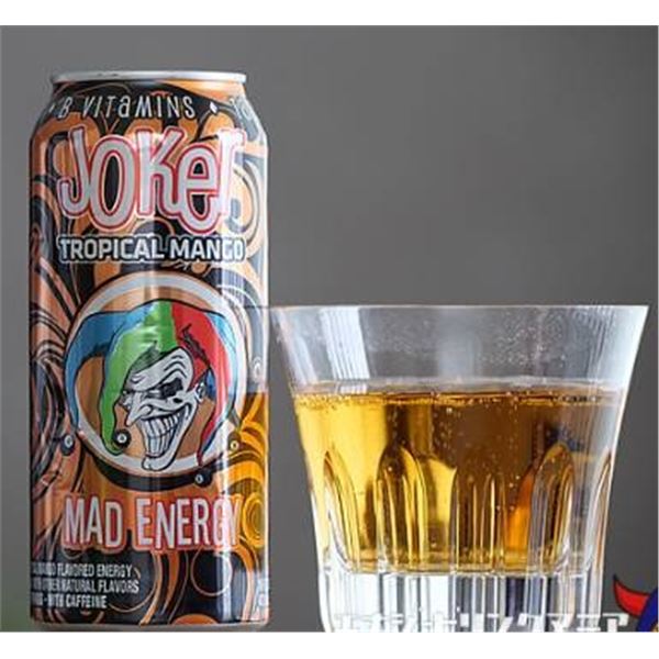 Joker Mad Energy Tropical Mango 473ml (16oz) Can – Case of 12