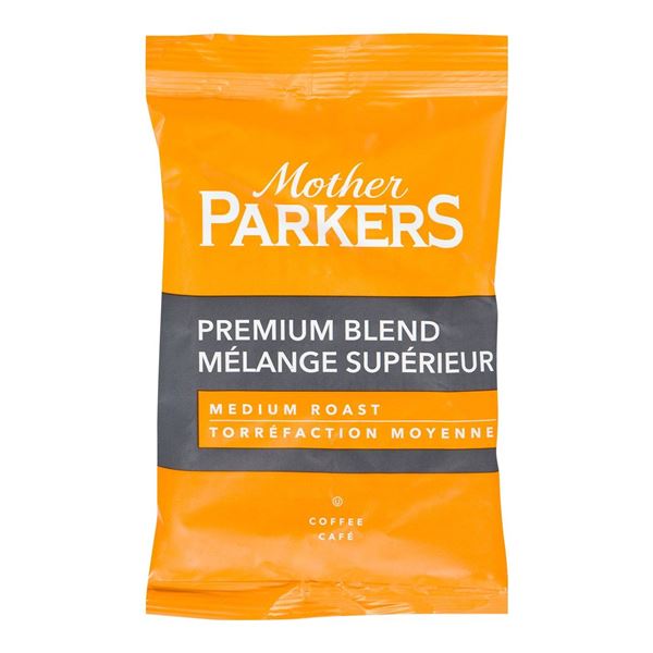 Mother Parkers 100% Colombian Medium Roast Coffee, 64 x 2.5oz Packets