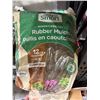 Image 2 : GroundSmart Rubber Mulch, Brown, 12-Year Color-Lock, Nugget Style