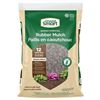 Image 1 : GroundSmart Rubber Mulch, Brown, 12-Year Color-Lock, Nugget Style