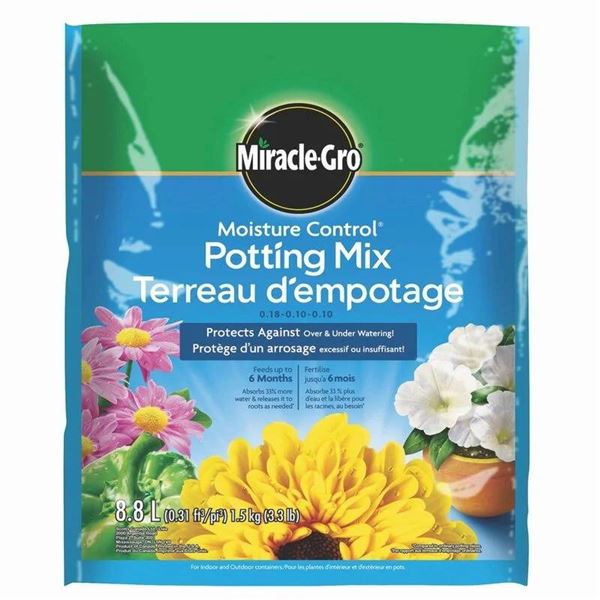 Miracle-Gro Moisture Control Potting Mix, 8.8 L