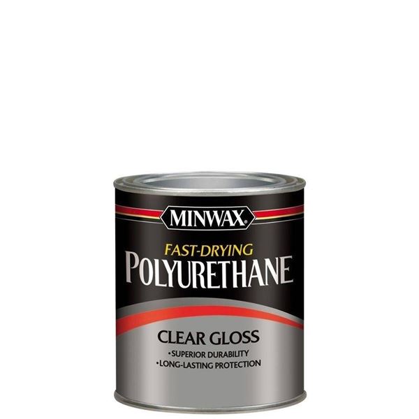 Minwax Fast-Drying Polyurethane Clear Gloss 946 mL (4-Pack)