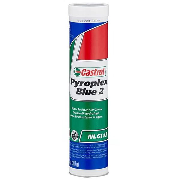 Castrol Pyroplex Blue 2 Grease NLGI #2, 10 Tubes of 397g Each