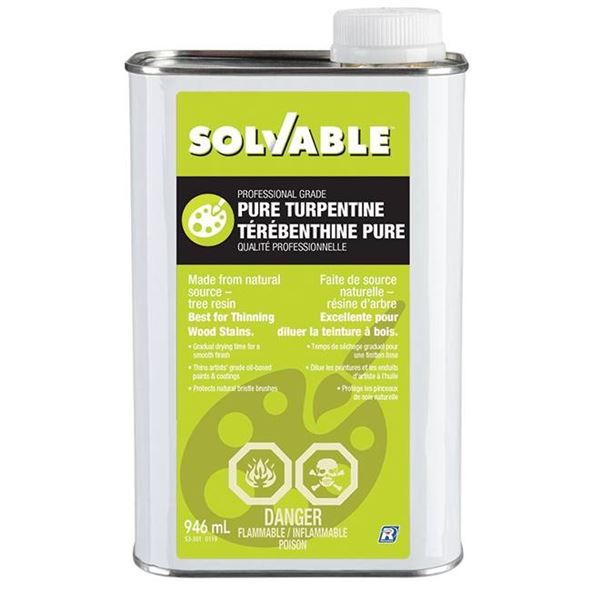 Solvable Pure Turpentine 6-Count 946 ml Cans