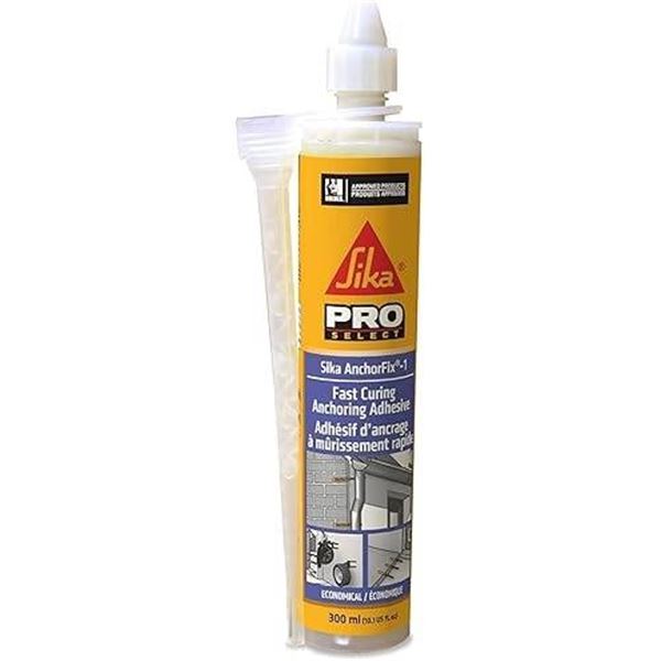 Sika AnchorFix-1 Fast Curing Anchoring Adhesive 300 mL (12 Units)