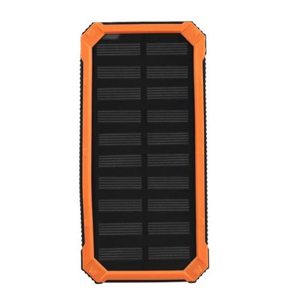 HP8 Orange Solar Power Bank 61200 mAh