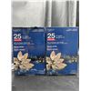 Image 2 : Lot of 2 Danson Decor 25 C7 LED Lights, Multi-Color