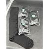 Image 2 : Pack of 3 Black Socks, L/XL, Compression Style