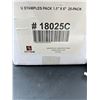 Image 4 : Lot of 5 Packs DH Line U Staples #18025C, 15 cm (6 in) Length, 25-Piece Pack
