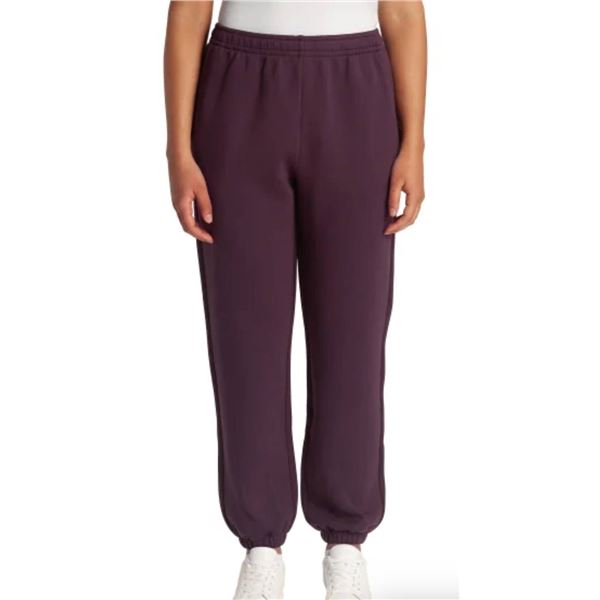 LAZYPANTS Women’s Double Knit Fleece Sweatpants, Size L/G