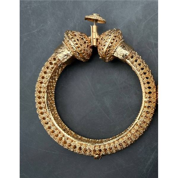 Ahéli 2.6-Inch Openable Bangles, Set of 2, X004H7PLPH