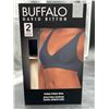 Image 2 : Buffalo David Bitton Wire-Free Bra 2-Pack Size M Blue and Beige