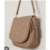 Image 1 : Brown Crossbody Bag with Adjustable Strap and Multiple Compartments