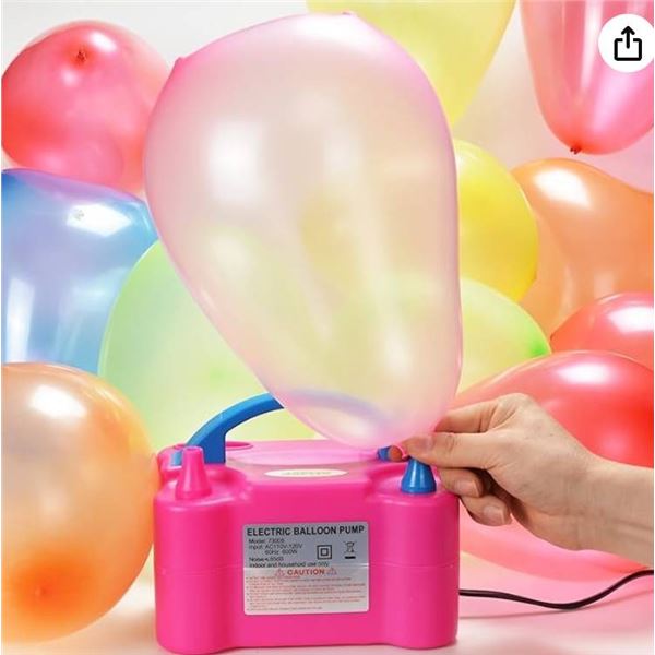Electric Balloon Pump #73005 with Dual Operation Modes