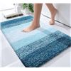 Image 1 : OLANLY Luxury Microfiber Bath Mat, Extra Soft and Absorbent Bathroom Mat, Non-Slip Plush Shaggy Bath