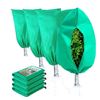 Image 1 : Lot of 4 Green Plant Covers for Winter Protection  47.2 x 31.5 Inch **May Vary From Stock Phots**