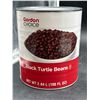 Image 1 : Gordon Choice Black Turtle Beans 100 Fl Oz (2.84 L) Can