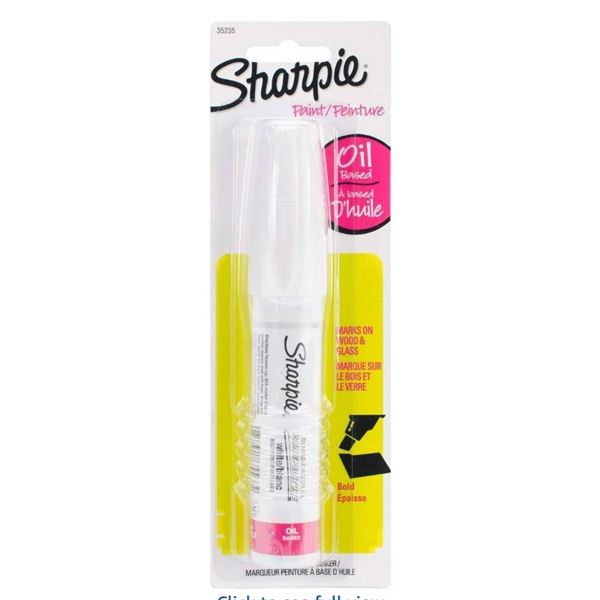 Sharpie Oil-Based Paint Marker, Set of 2, Pink Bold Point