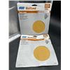 Image 2 : Lot of 2 – Norton WallSand 9-Inch Hook & Sand Final Coat Sandpaper 220-Grit 3 Per Pack