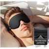 Image 1 : Waoaw Sleep Mask with Adjustable Design