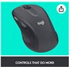 Image 1 : Logitech M510 Wireless Computer Mouse for PC with USB Unifying Receiver – Graphite