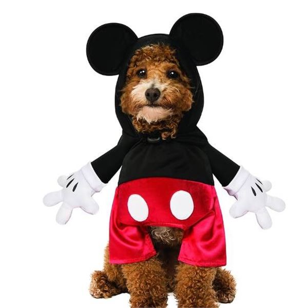 Disney Mickey Mouse & Friends Dog Costume for Pets  Size Small