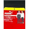 Image 3 : Puma Kids 3-Piece Set With Pants, Shirt & Vest – Size 5