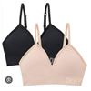 Image 1 : DKNY 2-Pack Seamless Bra – Size L/G, Convertible Strap Design