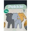Image 3 : Pekkle 5-Piece Toddler Outfit Set, 24M, Organically Grown Cotton