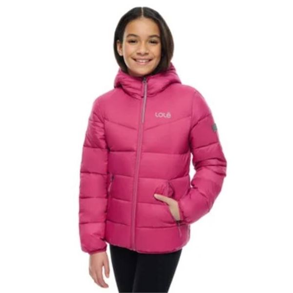 Lole Packable Insulated Hooded Jacket with Primaloft Technology, Size 10/12