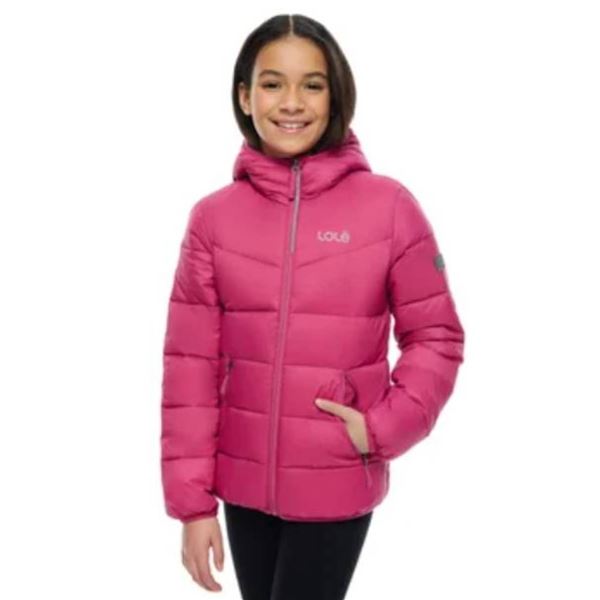 Lole Packable Insulated Hooded Jacket with Primaloft Technology, Size 14/16