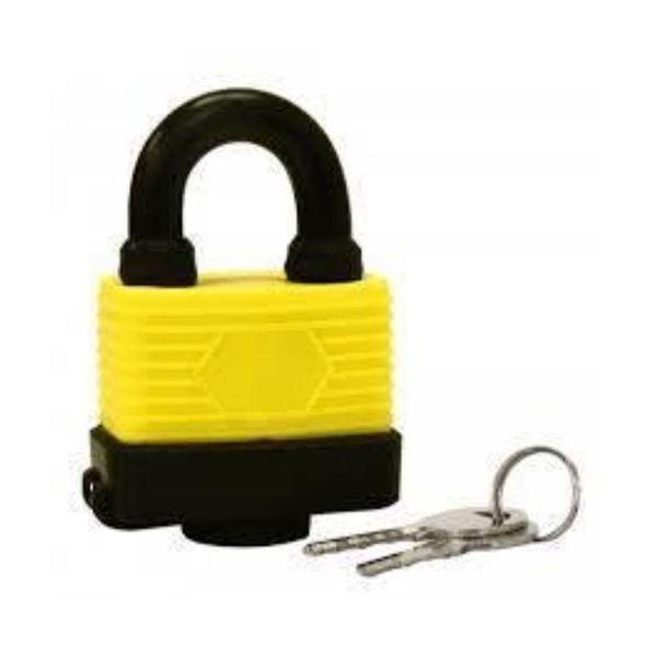 2 Pack – ShopMaster Weather-Resistant Laminated Steel Padlocks 1-1/2 Inch