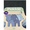 Image 3 : Pekkle 5-Piece Baby Clothing Set, 24M, Made With Organic Cotton