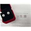 Image 7 : $2020 APPRAISED 4.00 CARAT SOLITAIRE STUD EARRINGS