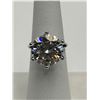 Image 4 : $4800 APPRAISED 10.00 CARAT BRILLIANT CUT SOLITAIRE RING