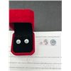 Image 6 : $1375 APPRAISED 2.00 CARAT SOLITAIRE EARRINGS