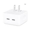 Image 1 : Apple Dual USB-C Port 35W Compact Power Adapter, Model A2571