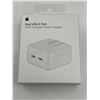 Image 2 : Apple Dual USB-C Port 35W Compact Power Adapter, Model A2571