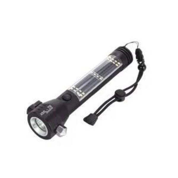 Ready Hour 9-in-1 Multi-Function LED Solar Rechargeable Flashlight