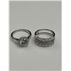 Image 3 : $1580 APPRAISED 2.00 CARAT WEDDING RING SET
