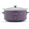 Image 1 : Crock-Pot 7-Quart Slow Cooker, Purple, Design Series
