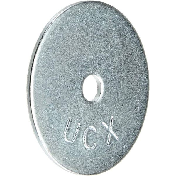 Steel Fender Washers 3/16 x 1-1/2, 100 Pieces (H# 290009)