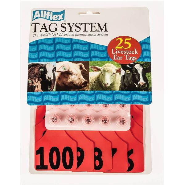 Allflex Livestock Ear Tags GHMA175 with 25 Tags